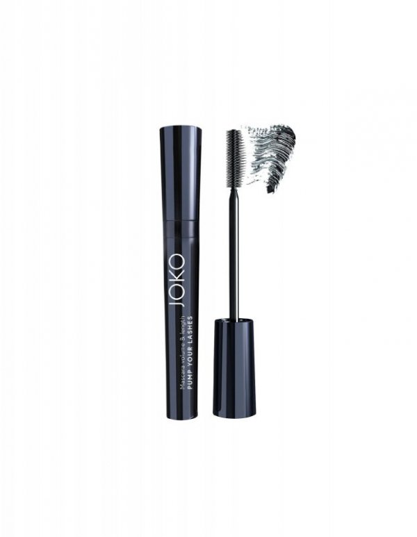 JOKO Mascara Pump Your Lashes wydłużająco-pogrubiająca - czarna  9ml