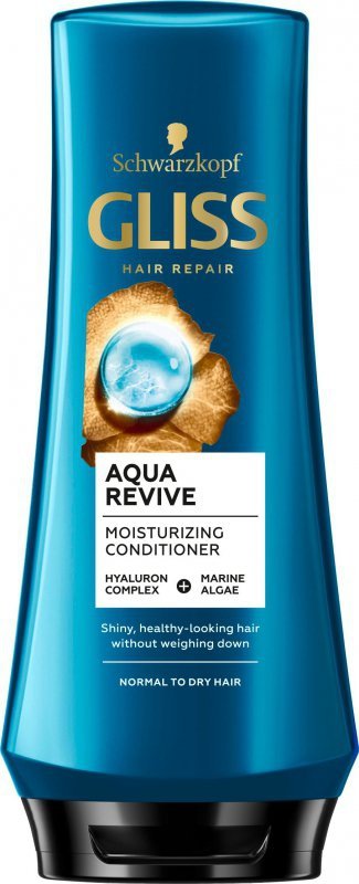 Schwarzkopf Gliss Hair Repair Odżywka do włosów Aqua Revive 200ml