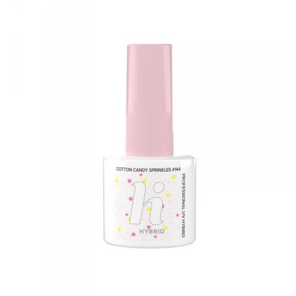 Hi Hybrid Lakier hybrydowy Donuts #144 Cotton Candy Sprinkles 5ml