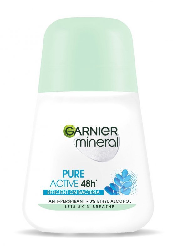 GARNIER Mineral Dezodorant roll-on Pure Active 48h - Efficient On Bacteria   50 ml