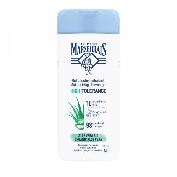 Le Petit Marseillais Żel pod prysznic High Tolerance - Bio Organic Aloe Vera 400ml