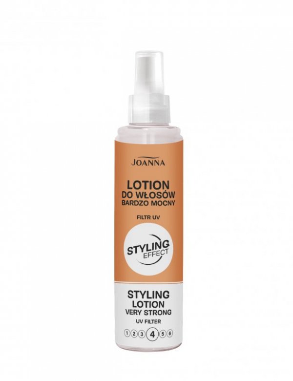 JOANNA Styling Effect Lotion do układania włosów - bardzo mocny 150 ml