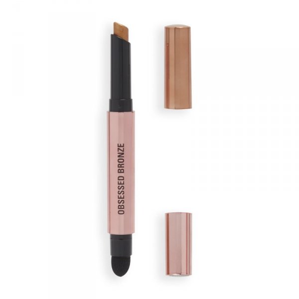 REVOLUTION Lustre Wand Eyeshadow Stick Cień do powiek w sztyfcie Obsessed Bronz