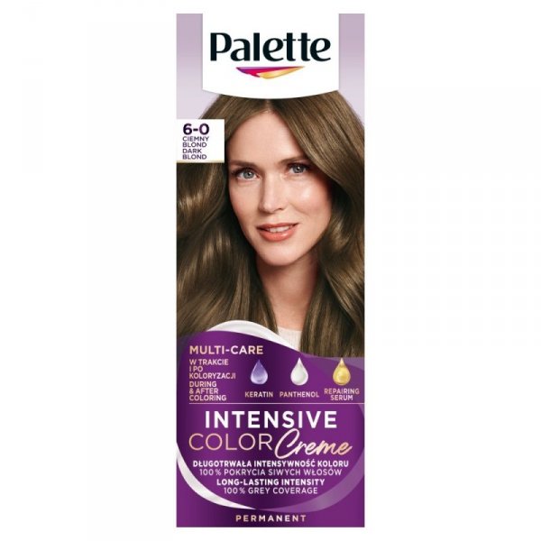 Palette Intensive Color Creme Krem koloryzujący nr 6-0 - Ciemny Blond  1op.