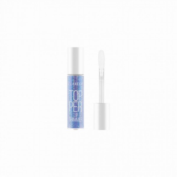 CLARESA Topper Lip Shimmer Błyszczyk do ust 02 Blew Blue