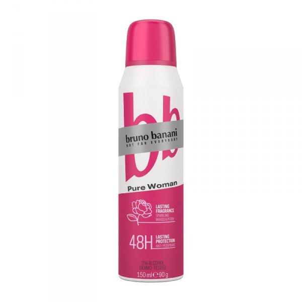 BRUNO BANANI Antyperspirant w sprayu Pure Women 150 ml