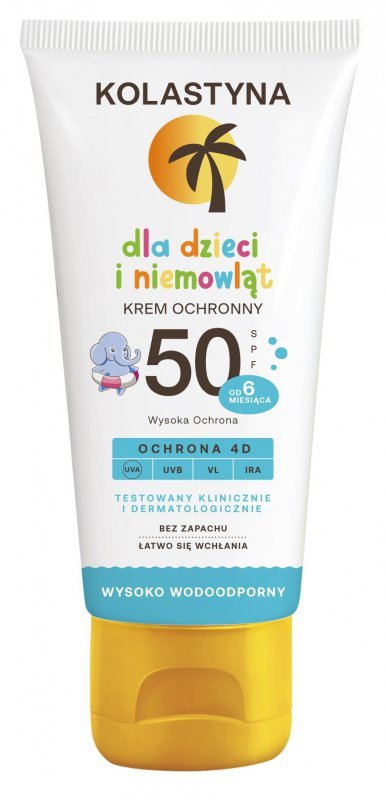 KOLASTYNA Krem ochronny dla dzieci i niemowląt SPF50  75ml