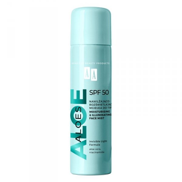 AA ALOES Mgiełka ochronna SPF50 100ml