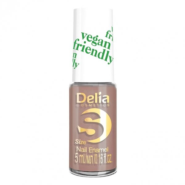 Delia Cosmetics Vegan Friendly Emalia do paznokci Size S nr 208 Tea Rose  5ml