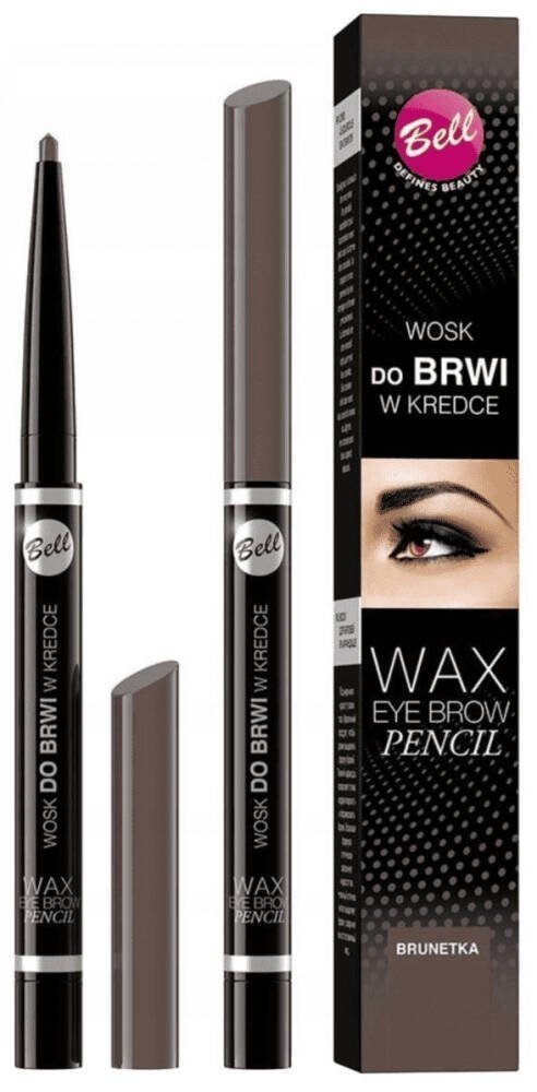 Bell Wax Wosk do brwi w kredce dla brunetek  1szt
