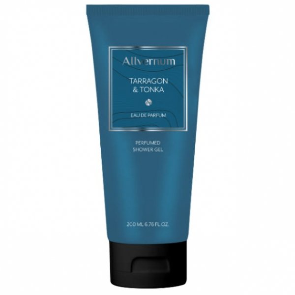 Męski Żel pod prysznic Tarragon & Tonka, Allvernum, 200ml