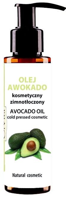 Косметическое масло авокадо, 100% натуральное, Олвита, 100мл