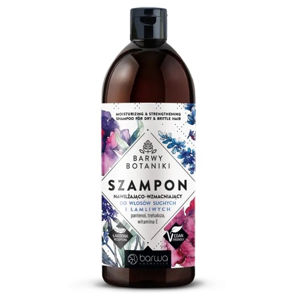 BARWA Barwy Botaniki Szampon nawilżająco - wzmacniający do włosów suchych i łamliwych 480ml