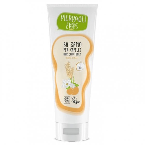 Odżywka do włosów z organicznej pomarańczy i prosa, Pierpaoli Ekos Personal Care, 250ml