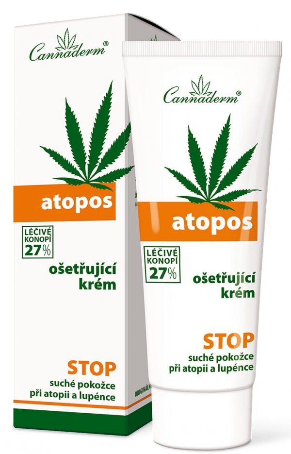 Krem na AZS z olejem konopnym Atopos, Cannaderm
