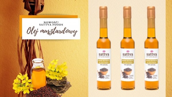 Органическое горчичное масло, SATTVA AYURVEDA, 500 мл