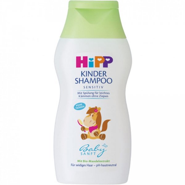 HiPP Babysanft Sensitive Szampon z odżywką, 200 ml