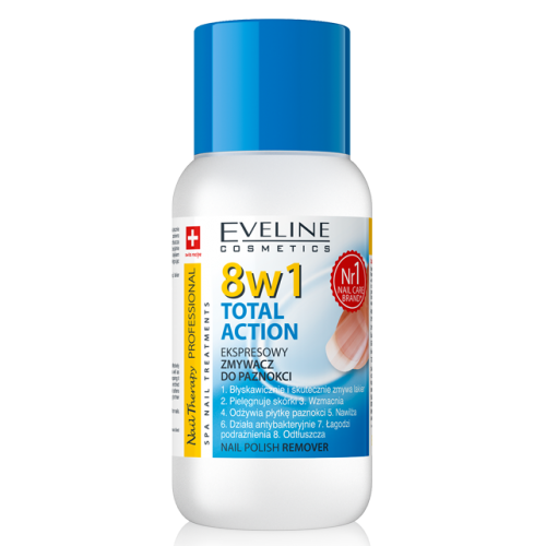 EVELINE Nail Therapy Professional Zmywacz do paznokci 8w1 150 ml