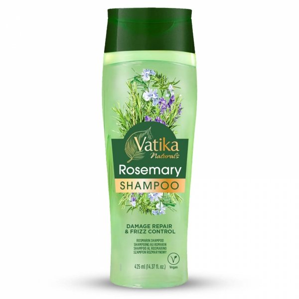 Szampon Rozmarynowy - włosy zniszczone i puszące się, Vatika Naturals Dabur, 400ml