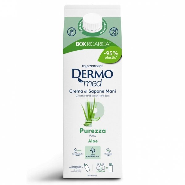 Aloesowe Mydło w płynie, DERMOMED, 900ml