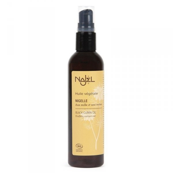 Органическое масло черного тмина, сертифицированное, Cosmebio, Najel