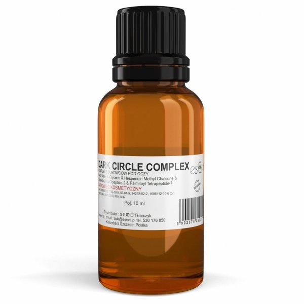 DARK CIRCLE Kompleks surowców kosmetycznych pod oczy, Esent, 10ml