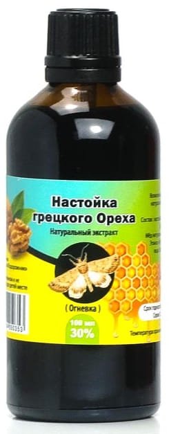 Nalewka z Mola Woskowego z Orzechem Włoskim, 100ml