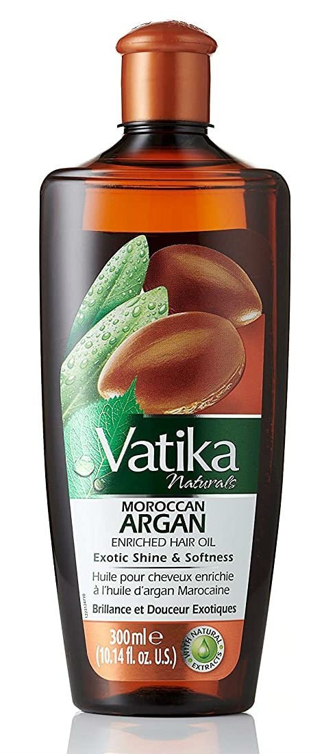Масло для волос обогащенное арганой Dabur Vatika Hair Oil
