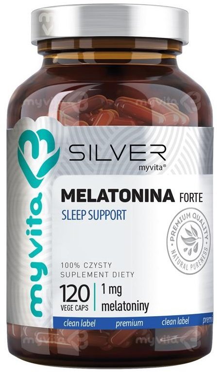 Мелатонин ФОРТЕ 1 мг MyVita SILVER PURE