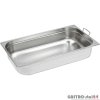 Pojemnik ze stali nierdzewnej GN 1/1 z uchwytami 530x325   (H-100 mm)
