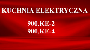 Kuchnia elektryczna 900.KE-2, 900.KE-4