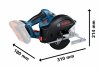 Akumulatorowa pilarka tarczowa do metalu Bosch Professional GKM 18V-50