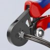 Samonastawne szczypce do zagniatania tulejek kablowych z ładowaniem bocznym Knipex 97 53 04