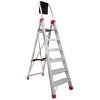 Drabina jednostronna z głębokimi  13 cm stopniami  DOMUS  Faraone SDOMUS06