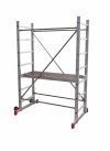 Rusztowanie  z opcją na schody  Faraone  AK400 wysokość robocza 5m  wymiar podestu  50 x 125 cm  