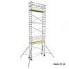 Rusztowanie  TOP SYSTEM  9,4m wieża jezdna o wymiarach 75 x 245 cm   Faraone  B1-84