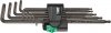 Zestaw kluczy trzpieniowych TORX®, długich, 9 części WERA | 05024460001