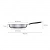Patelnia tradycyjna z powłoką ceramiczną Fiskars 24cm 1072310