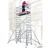 Rusztowanie  3,7m wieża jezdna COMPACT XS o wymiarach 75 x 160 cm   Faraone  A + B