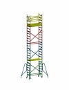 Rusztowanie  TOP FLEX 8,04m wieża jezdna o wymiarach 75 x 160 cm   Faraone  S160XS-74