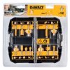 Zestaw frezów do drewna DeWALT DT90016 12szt. trzpień 8mm