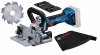 Akumulatorowa frezarka do rowków lamelownica Bosch Professional GFF 18V-22