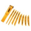 Zestaw 8 brzeszczotów do różnych materiałów DeWALT DT2442