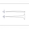 Pinceta precyzyjna Knipex 92 21 03