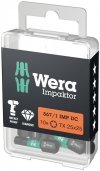Bity Impaktor 867/1 IMP DC TORX® DIY, TX 10 x 25 mm, 10 części WERA | 05057628001