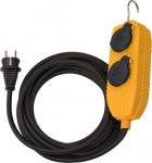 Przedłużacz z Powerblock IP54 Brennenstuhl 1169604010