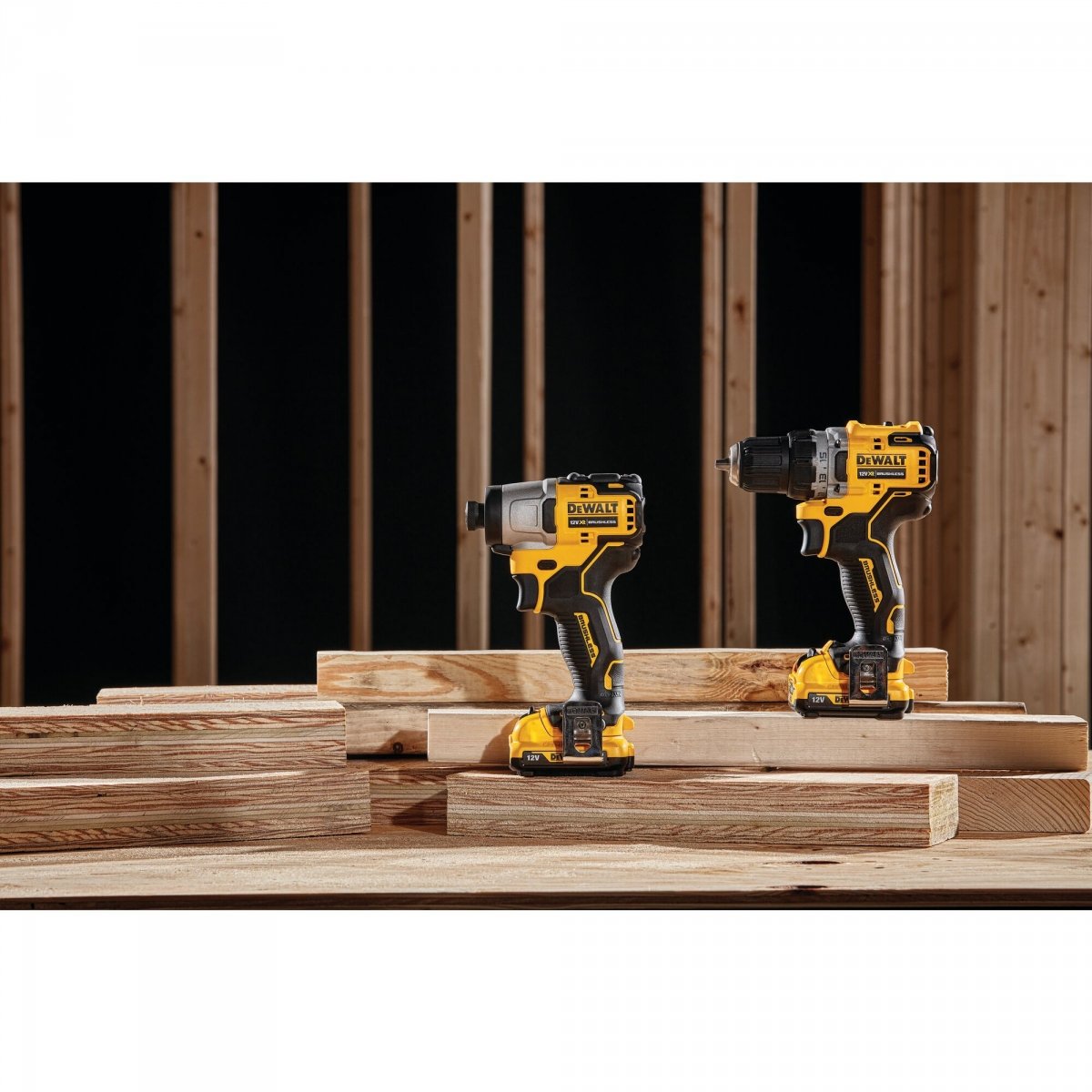 Zestaw COMBO DeWALT DCK2110L2T 12V DCD701 DCF801 2x 3Ah TSTAK Narz dzia SEGER