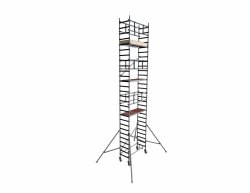 Rusztowanie  TOP SYSTEM SAFETY 8,94m wieża jezdna o wymiarach 75 x 180 cm   Faraone  MSA-82