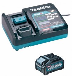 Zestaw zasilający Makita 40V max XGT BL4040x1 (4.0Ah) + DC40RA 191J65-4