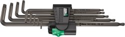 Zestaw kluczy trzpieniowych TORX®, długich, 9 części WERA | 05024460001